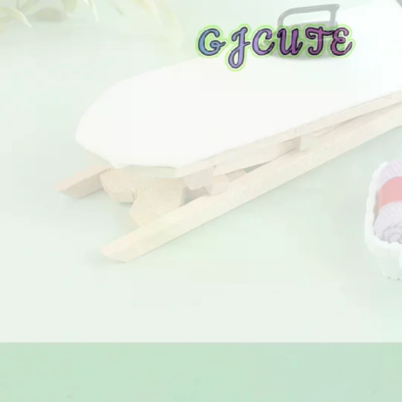 /GJ/1:12 Dollhouse Miniature Furniture Ironing Board Scene Set Doll House Home Decor