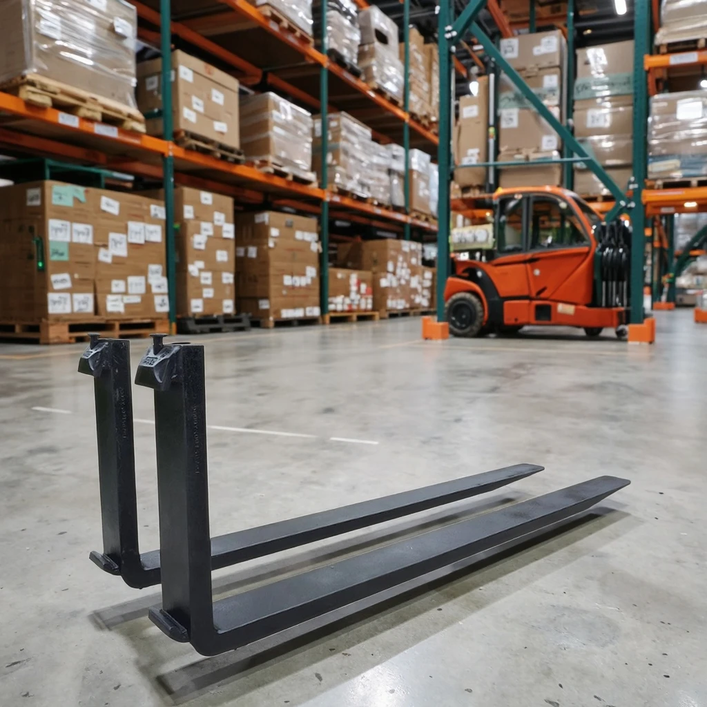 High Quality 1370mm 1520mm1820mm Long Forks For Any Chinese Forklift Use Forklift Accessories