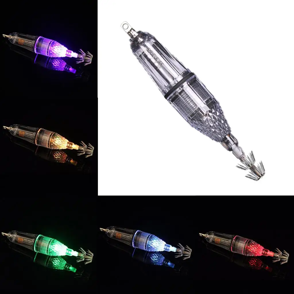 

Флуоресцентный крючок для морской рыбалки, кальмара, каракатицы, 4,72 дюйма