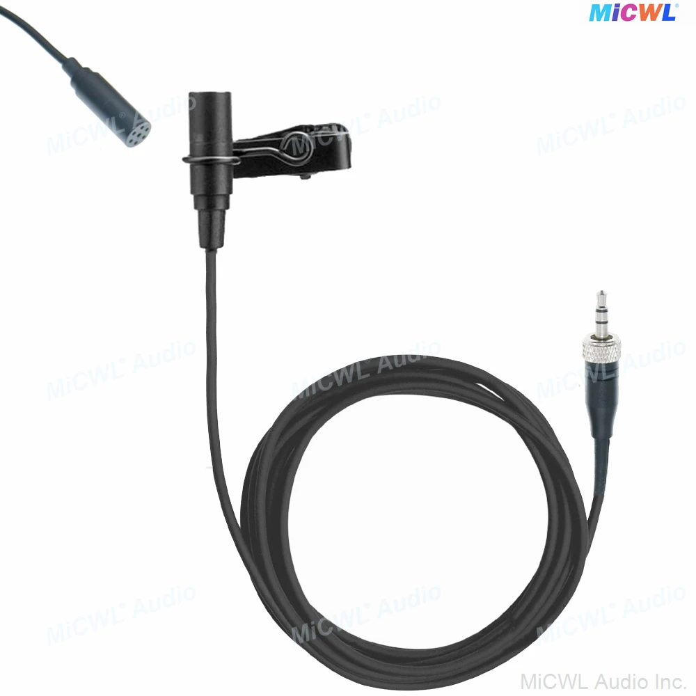 New Mini Clip-On Lavalier Mke2 Lapel Microphone For Sennheiser Shure AKG Wireless Body Pack Transmitter 3.5mm Jack Stereo