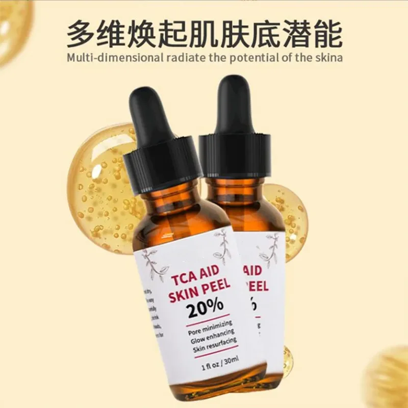 20% TCA Aid Skin Peel Pores 30ml Trichloroacetic Acid Stock Solution Minimizing Blackheads Solution Improve Shrink Pores