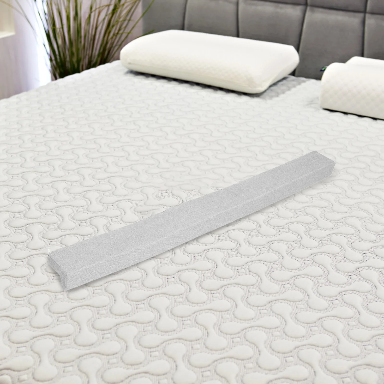 

L Shaped Mattress Gap Filler Foam Block for Bed Wall Gap Prevent Items Falling Dorm Room Space Organizer Bed Crack Wedge Filler