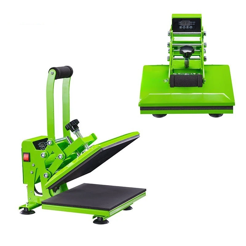 ماكينة ضغط حراري يدوية مقاس A4 مقاس 23 × 30 سم للقمصان، وطابعة نقل صدفي لتقوم بها بنفسك HTV والتسامي، حرفة الاستخدام المنزلي