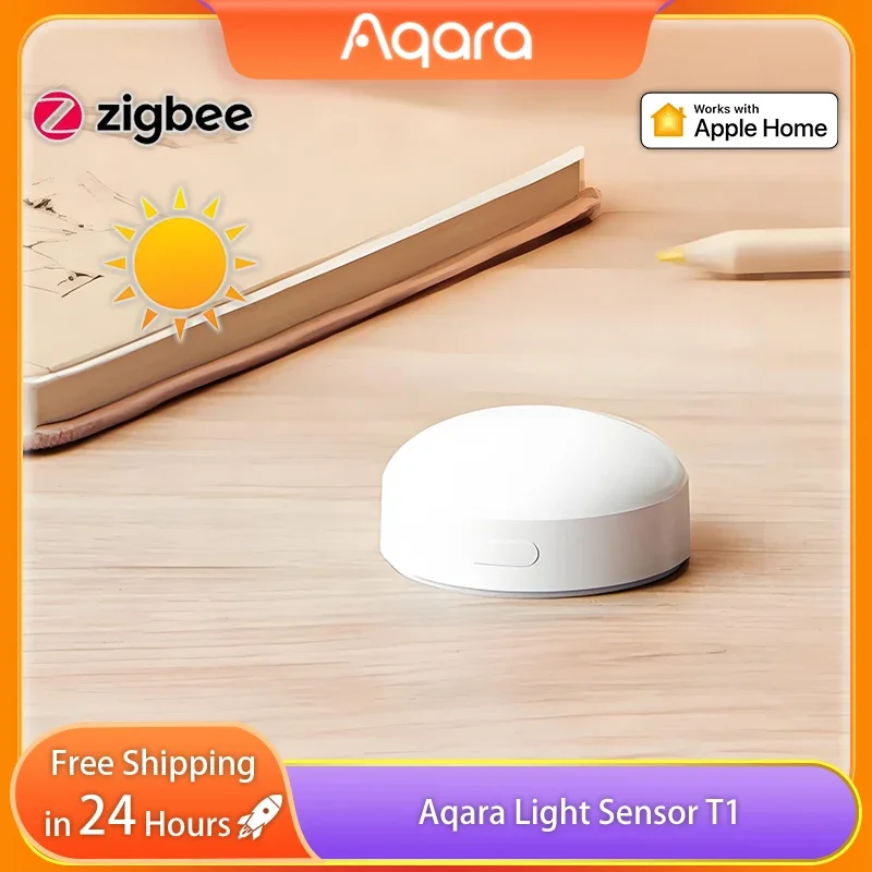 

Датчик освещенности Aqara T1 Zigbee 3,0, датчик яркости, детектор света, умная индукционная смена света, управляемая Aqara Home Homekit