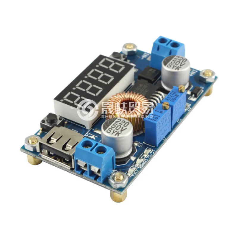 5AConstant Voltage Constant Current Voltage Reduction Power Supply Module BeltUSB Digital Tube Display LEDDrive Lithium Battery