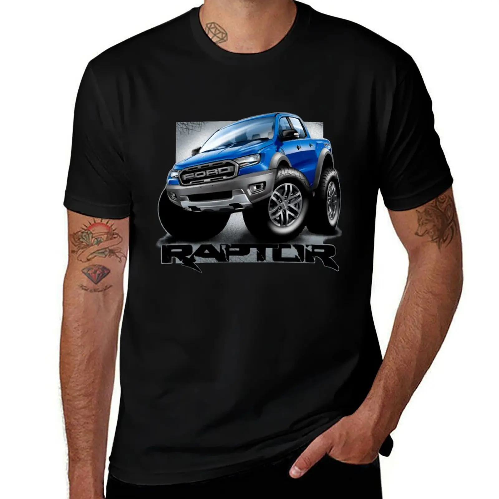 Ford Ranger Raptor T-Shirt summer tops custom t shirt summer clothes Funny t-shirt mens cotton t shirts