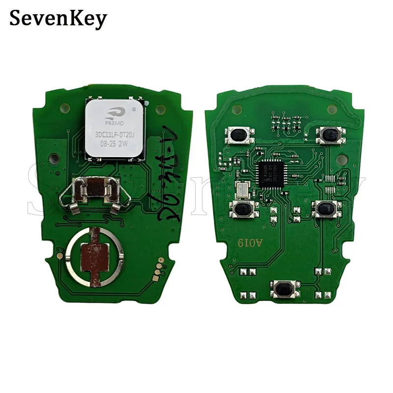 Seven HYQ2AB-315MHz HYQ2EB-433MHz 3-6Button Proximity Remote Fob ID46 Chip For Cadillac Escalade ESV XTS CTS ATS XT5 XT4 CT6 201