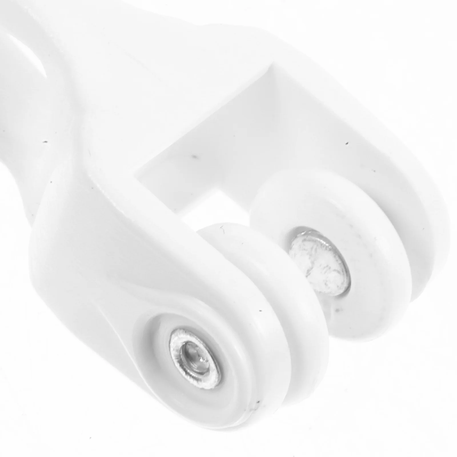 30 قطعة الستار المسار الناقل الإنزلاق بكرات بولي كلوريد الفينيل حبة الصامت Abs السلس الستائر السكك الحديدية انزلاق طائرة شراعية للمنزل فندق مكتب دش