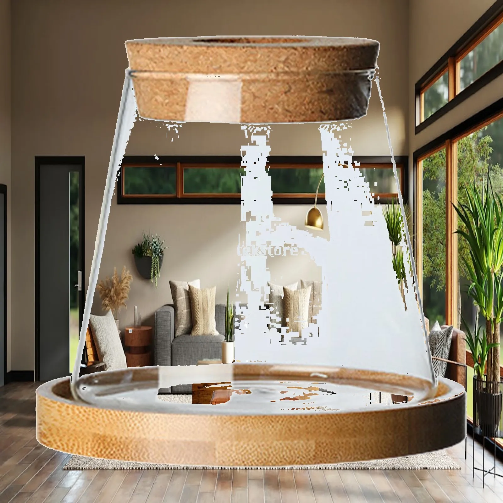 Desktop Glass Planter Vase Flowerpot Indoor Plant Decorative Vase Hydroponic Plant Bottle for Bookshelf Home Desktop Patio Decor