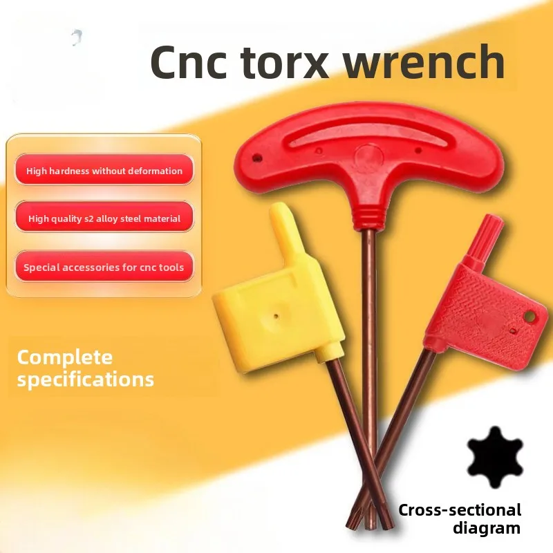 

CNC turning tool accessories set T6 T7 T8 T10 T15 T20 tool holders wrenches cutting tools hardware fittings