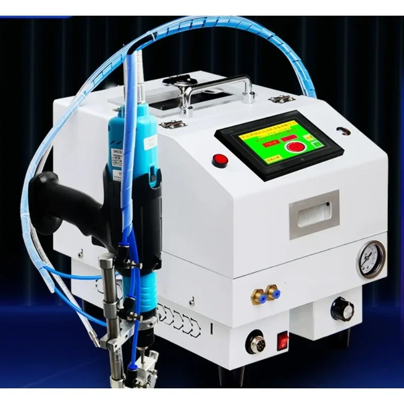 

Handheld electric screw machine, air-blowing semi-automatic lock stainless steel screw artifact, feeder accessories