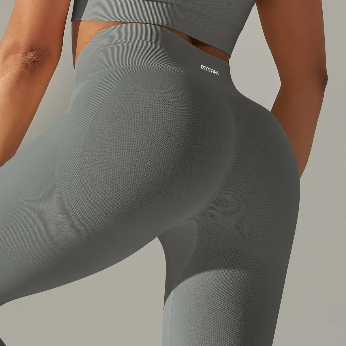 BetterMe Women Seamless Yoga Pants Fitness Sport Leggings Sexy Gym Tights Push Up Solid Trousers High Waist Workout Sportswear - view 2