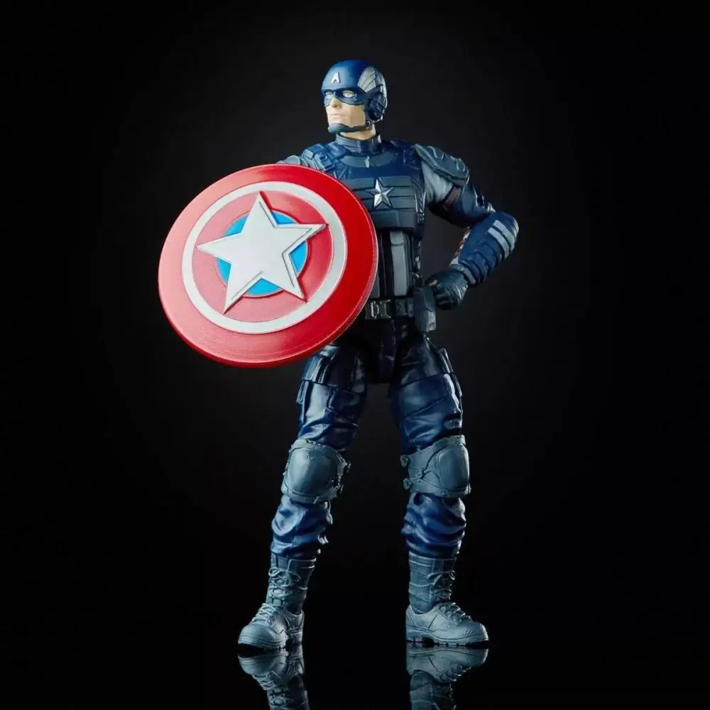 Hasbro Marvel Legend Gamerverse Avengers Captain America 6 inci tokoh aksi hadiah ulang tahun