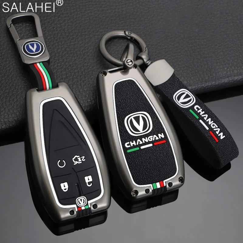 

Zinc Alloy Car Remote Key Fob Case Cover Shell For Changan UNIT UNIK CS35PLUS CS55 PLUS CS75 PLUS Oshan X7 X5 2019 2020 2021