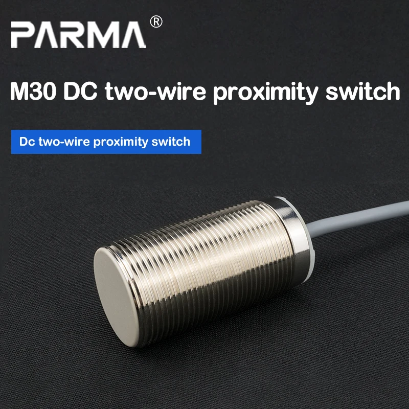 M30 DC two-wire normally-open 24V inductive metal induction switch, DC12V proximity switch sensor