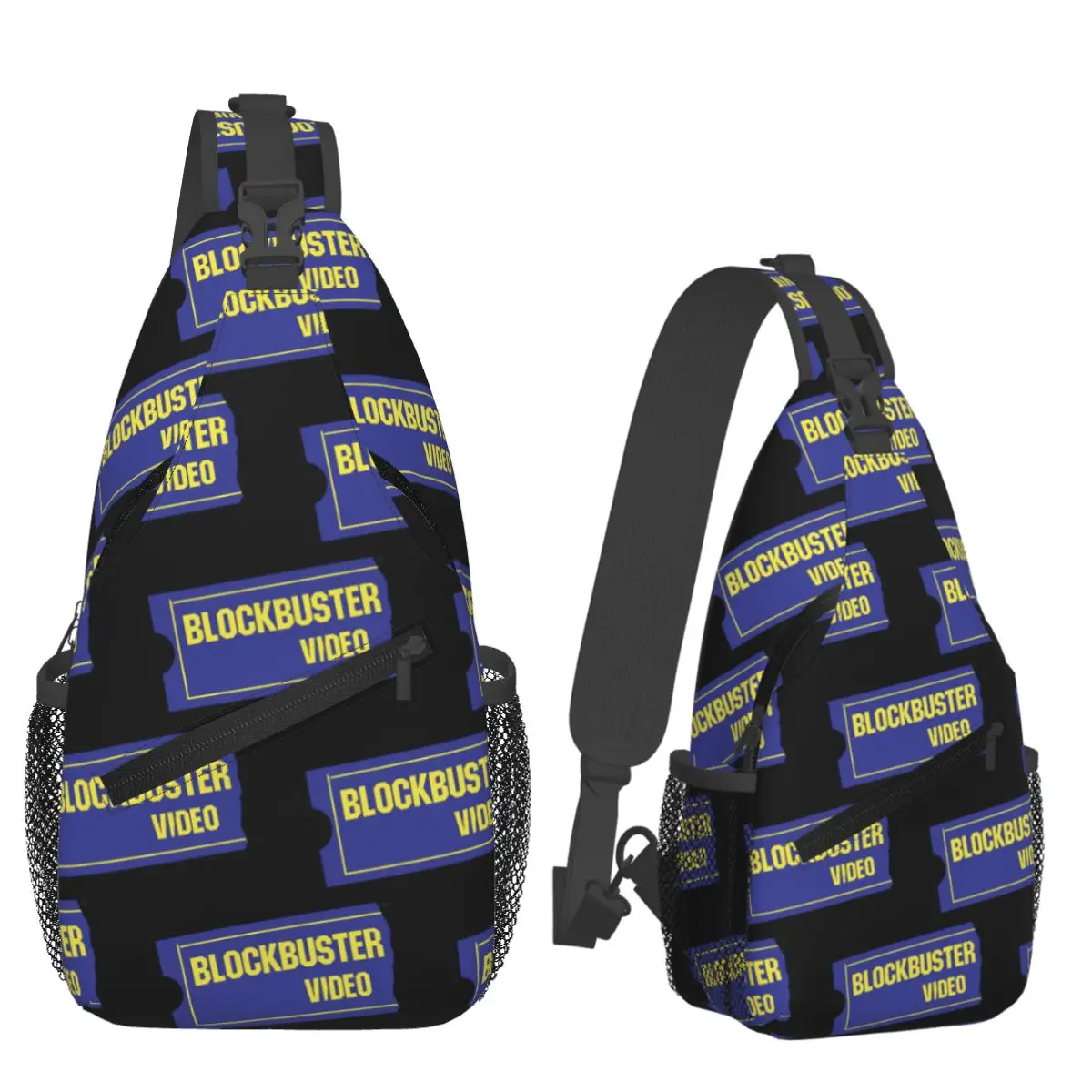 

Blockbuster Video нагрудная сумка мужской рюкзак через плечо нагрудная сумка дорожный походный рюкзак сумка на плечо