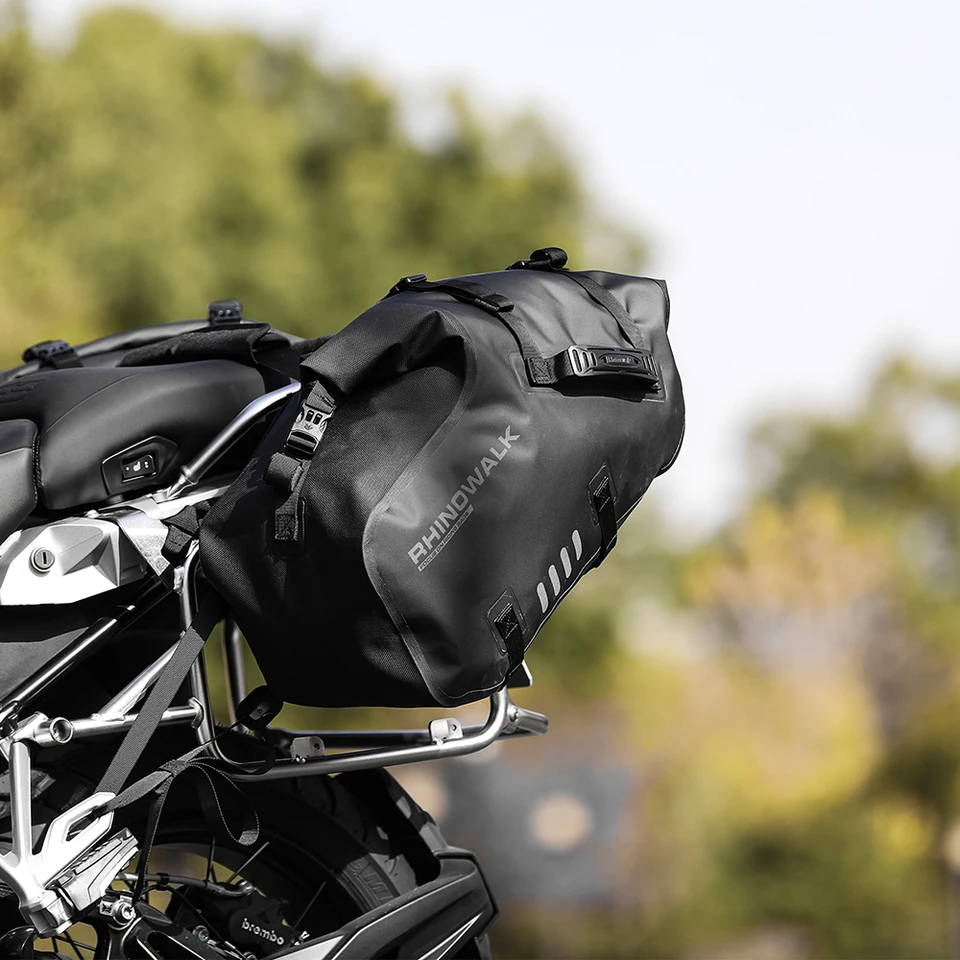 RHINOWALK MT1428 モーターサイクルサドルバッグ Lサイズ Amazon.com: Rhinowalk Motorcycle Saddlebags 28L(14L*2) Waterproof
