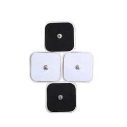 Electrode Pads For Electric Tens Acupuncture Digital Therapy Machine 5*5cm Button Self Adhesive Gel Slimming Replacement Pads