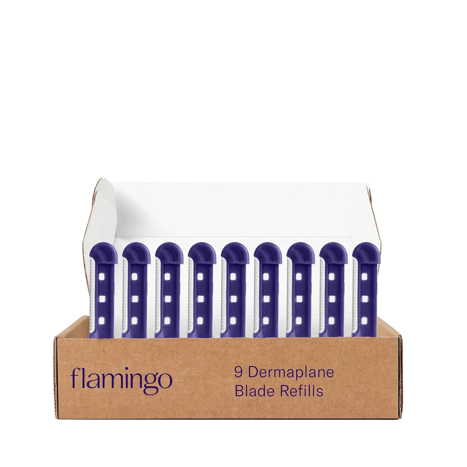 

Dermaplane Blades Refills for Women, 9 Count Face Razors for Smooth Skin