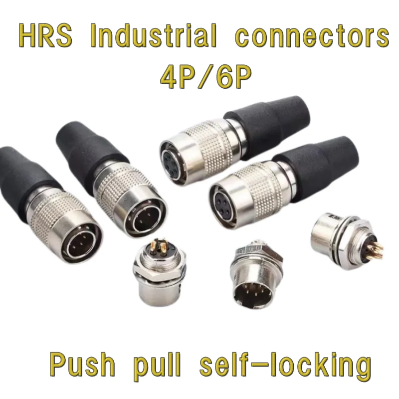 Compatible with Japan Hirose Connector No. 01 4P 6P HR10a-10p-10p/S, HR10a-7P-4S/P Industrial Camera Mini Plug