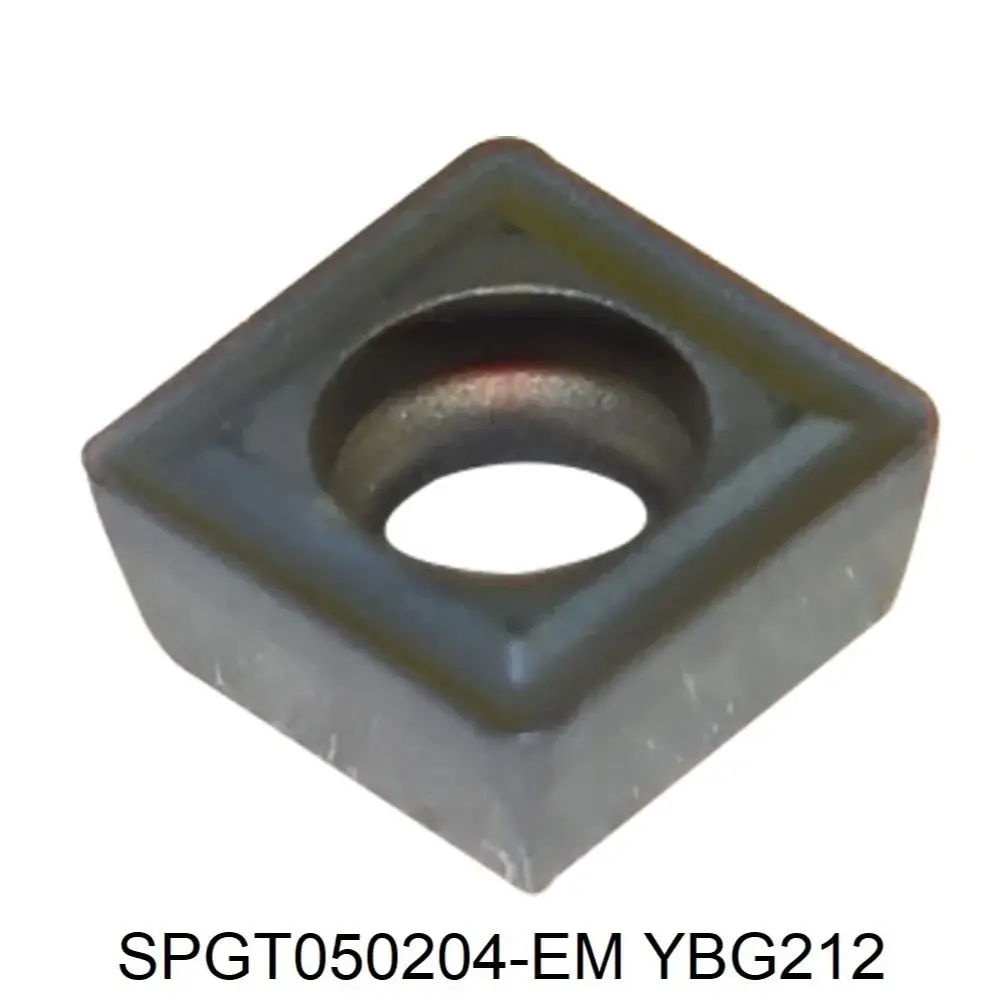 

ZCC SPGT050204-EM YBG212 YBG205 Turning tools insert for processing steel，stainless steel and cast iron SPGT 050204- EM