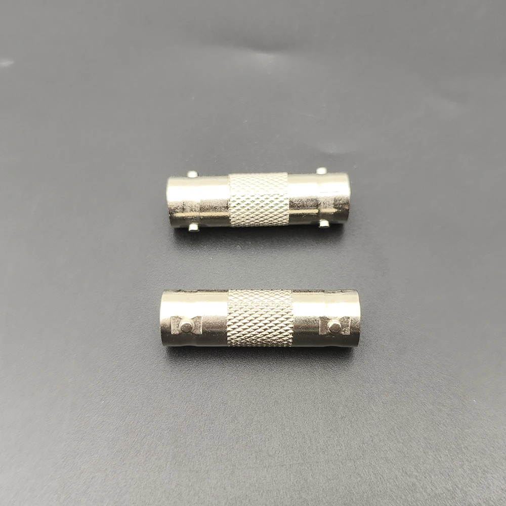 2/5Pcs BNC Female to Female Solderless Connector Straight Coupler Extender for CCTV Camera Security Surveillance System