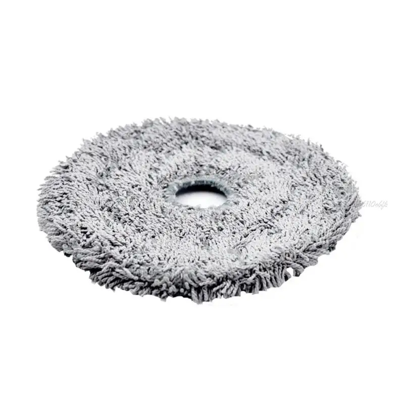 

27RB 4pcs Rotating Mop Cloths For Robot Vacuums Cleaner Washable Cleaning Cloth Stubborn Stain Removal Machine Accessories