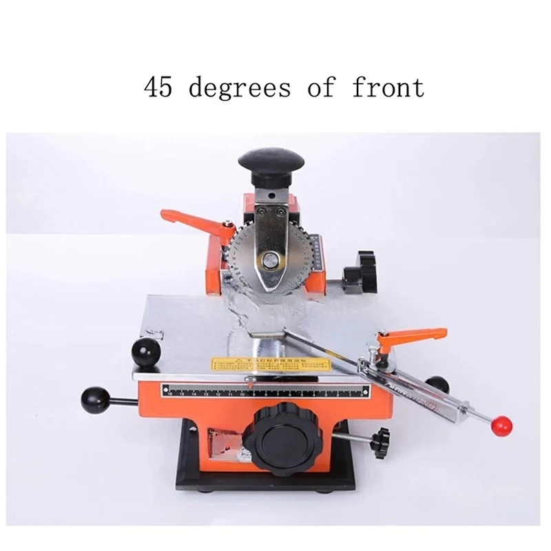 YK-A01 Semi-Automatic Manual Marking Machine Aluminum Labeling Coding Machine Equipment Parameter Label Printer 1PC