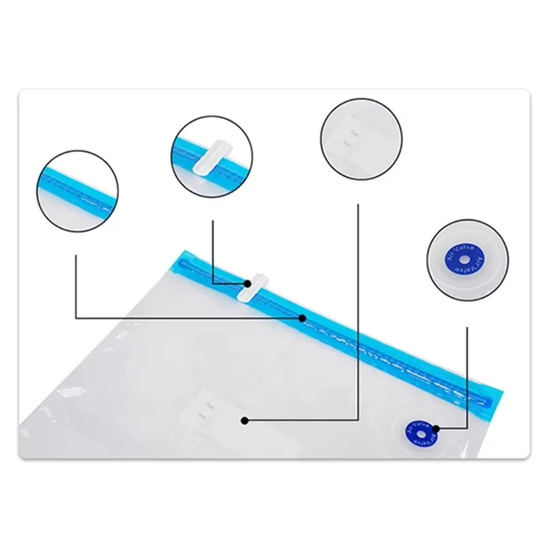 전문가용 50개 프린터 소모품 진공 백 PLA/PETG ABS 필라멘트 백 30X34cm 재사용 가능한 압축 보관
