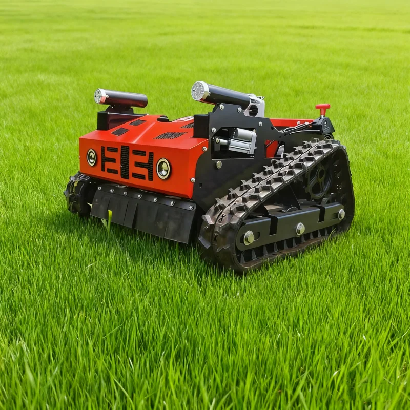 

Customized Remote-controlled Intelligent Robot Lawn Mower with Efficient Weeding Tool Suitable for Garden Lawns