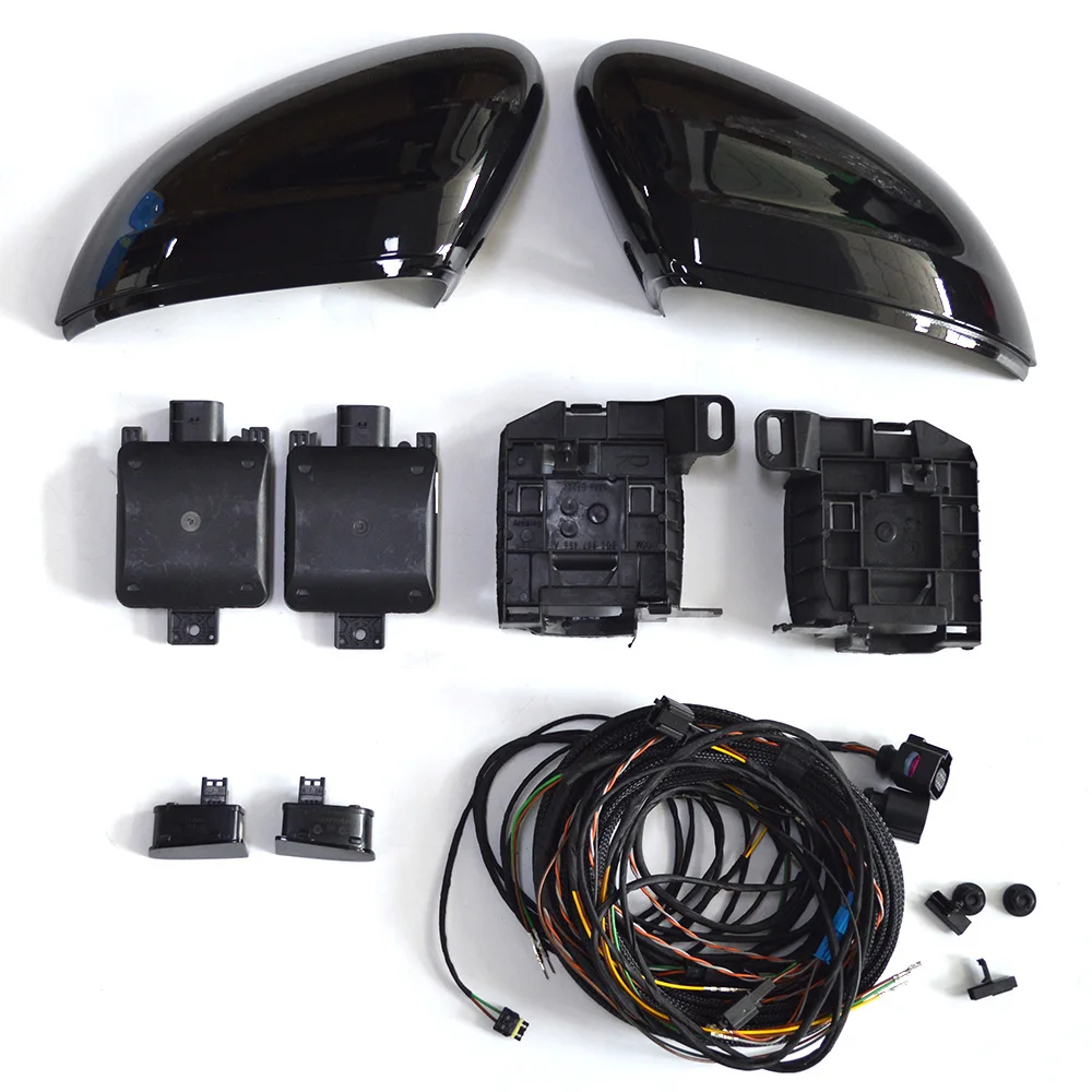 

Exterior Rearview Mirror Shell For VW Passat B8 B8.5 PA 2QD Radar LANE CHANGE SIDE ASSIST SYSTEM Blind Spot Assist UPDATE KIT