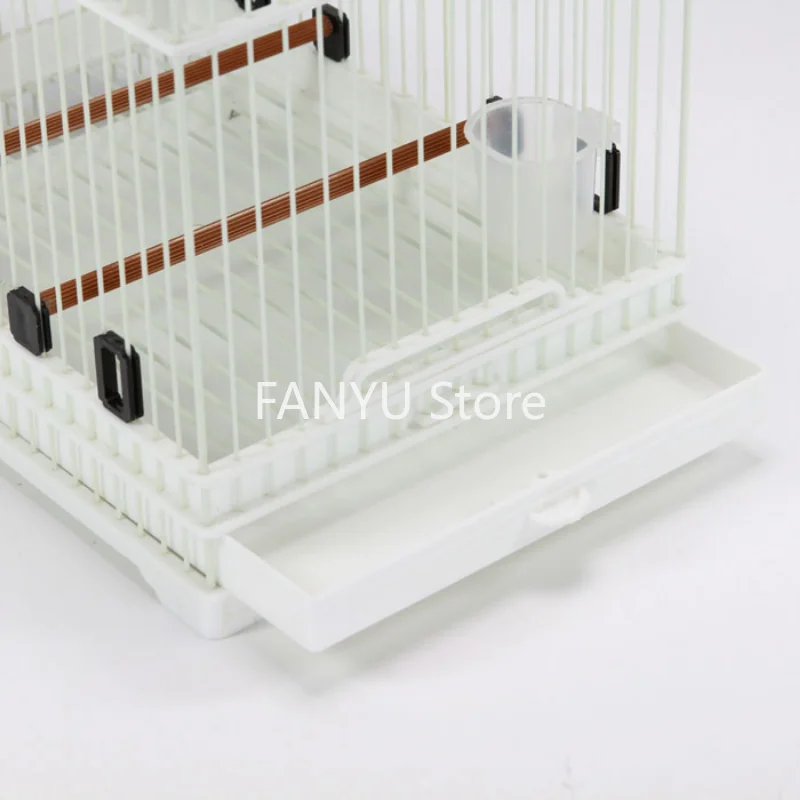 Outdoors Portable Bird Cages House Parrot Drawer Plastic Carrier Bird Cages Canary Budgie Jaula Pajaro Pet Products WZ50BC