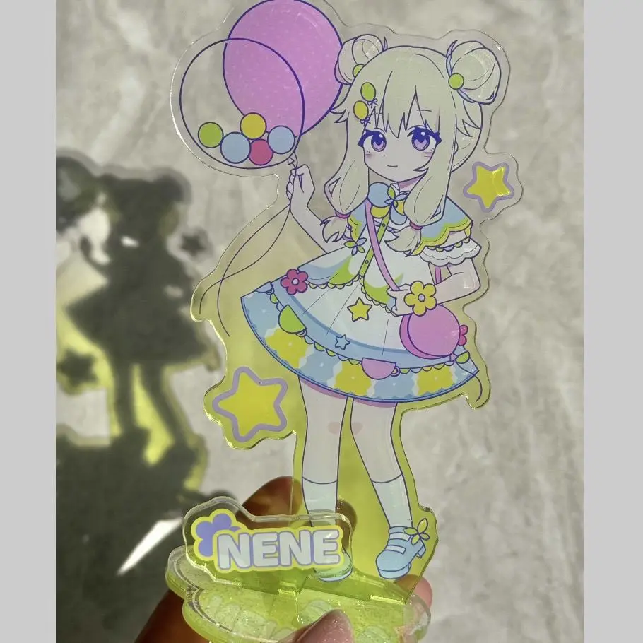 Kusanagi Nene Otori Emu Anime Chaveiros, Pingente de mochila bonito, Suportes acrílicos, Model Desk, Cosplay, Desktop Ornamento Presentes