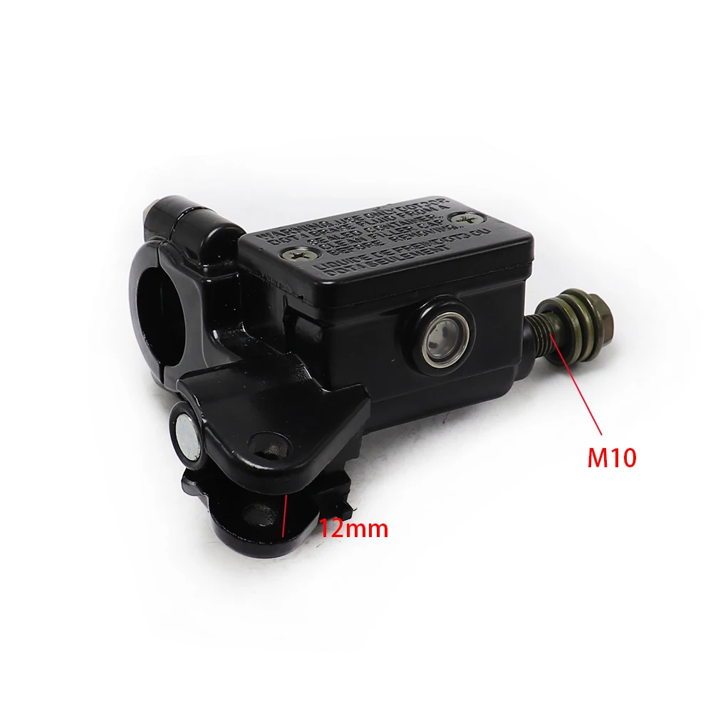 Universal Motorcycle Brake Pump Body Black Brake Master Cylinder For Kawasaki Ninja Yamaha Honda Fits Most Scooters Off-Road