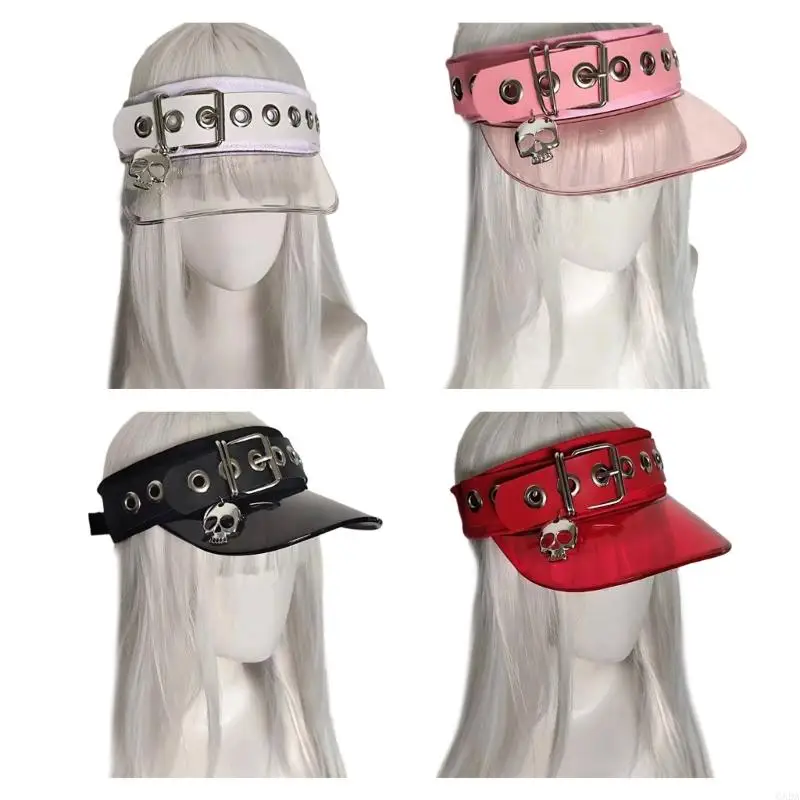 

Fashionable Skull Print Hat Soft Adjustable Strap Baseball Cap Lightweight Unisex Daily Wear Casual 6XDA