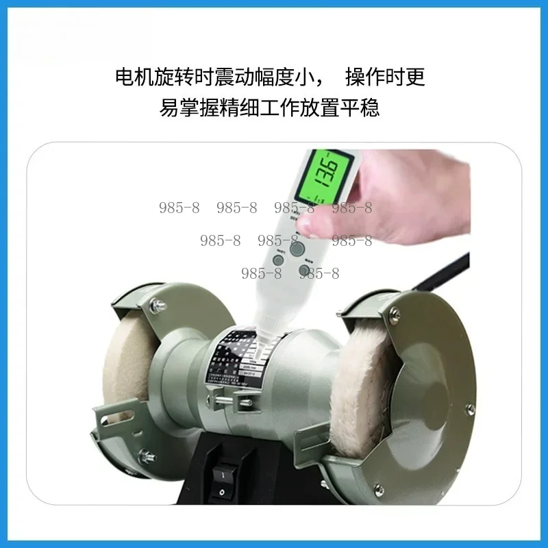 Manual Optical Lens Polisher, Glasses Lens Grinding Buffing Machine for Eyewear Store Processing
