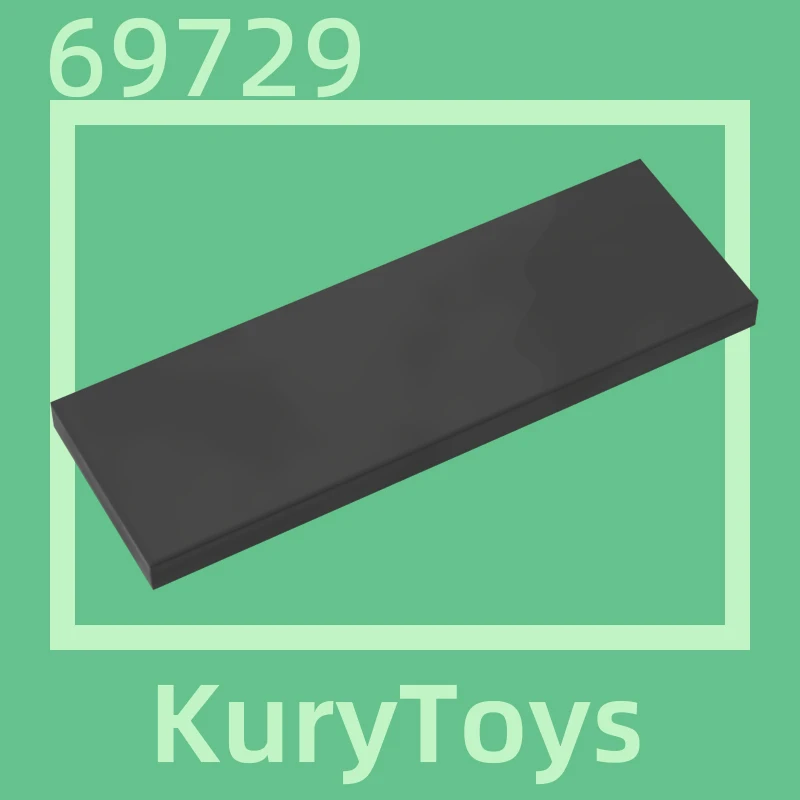 Kury Toys DIY MOC For 69729 Building block parts For Tile 2 x 6