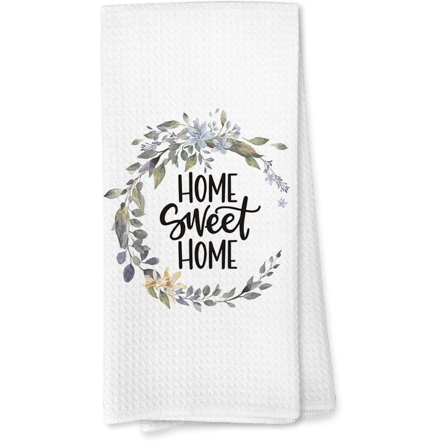 

Домашняя гирлянда для дома, банное полотенце, семейные сладкие подарки, декоративное полотенце, новый домашний декор на новоселье, подарки для мамы