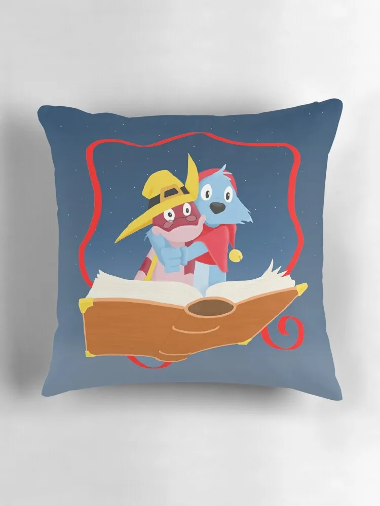 Simsala Grimm - Yoyo and Doc Croc رمي وسادة أنيمي فتاة وسادة الزينة وسادة ديكور