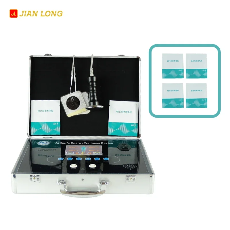 

In stock Hot Selling Meridian Massage Therapy Machine Blood Circulation Machine Russian Bioresonance Machine Pain Repair Electro