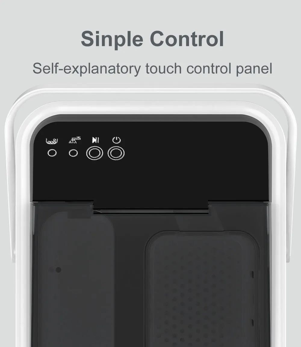 Nugget Ice Maker for Home Use Compact Countertop Design Produces Quick Soft Chewable Ice