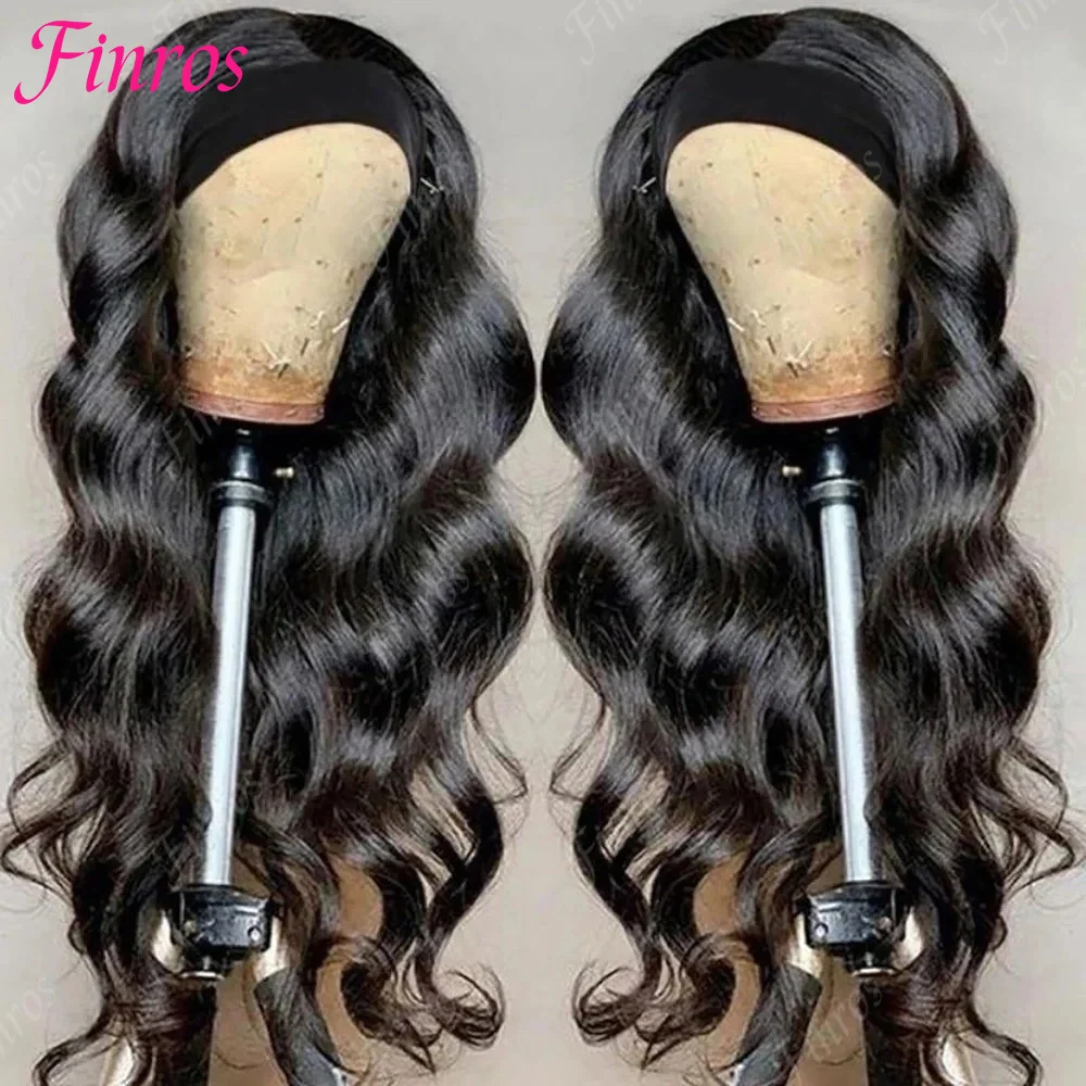 

30 36 Inch Headband Wig Human Hair Body Wave Wig 200% Density Remy Human Hair Wigs For Black Women Brazilian Ready To Wear Wig