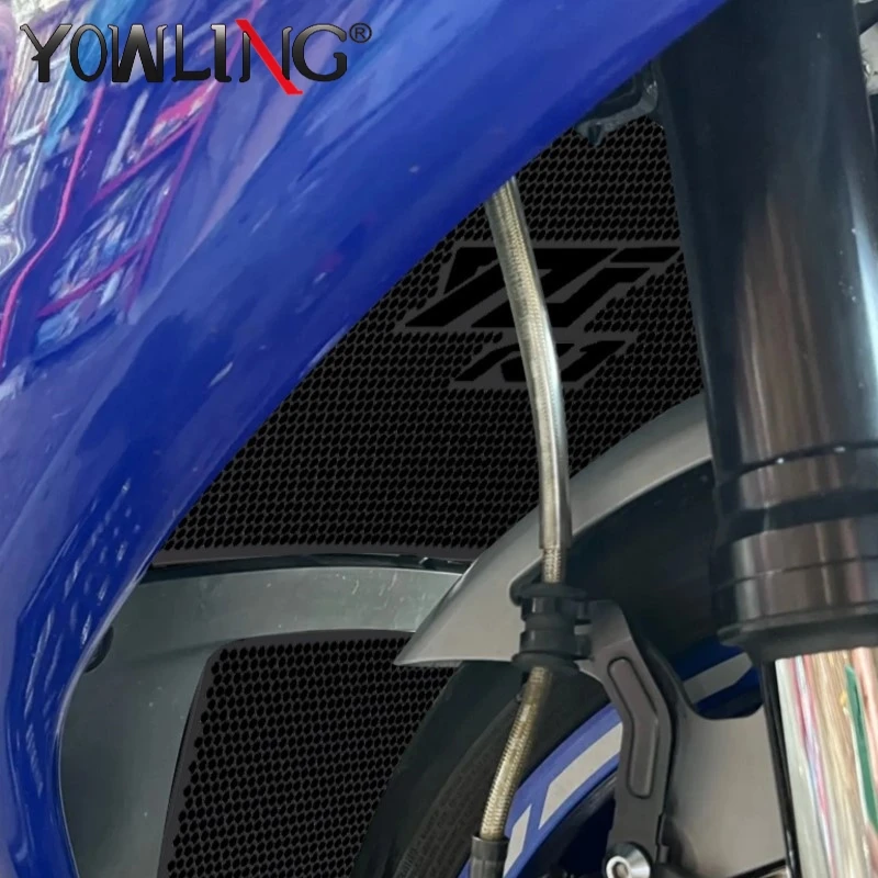 

For Yamaha YZFR1 YZF R1 2015-2016-2020-2021-2022-2023-2024 Motorcycle Shield Radiator Guard Cover Water Tank Cooler Protector