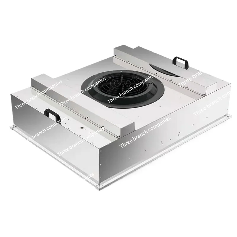 Fan Filter Unit Unit Hundred Grade Laminar Flow Cabinet Clean Booth Max Airflow Rate Galvanized Sheet  Fan Unit