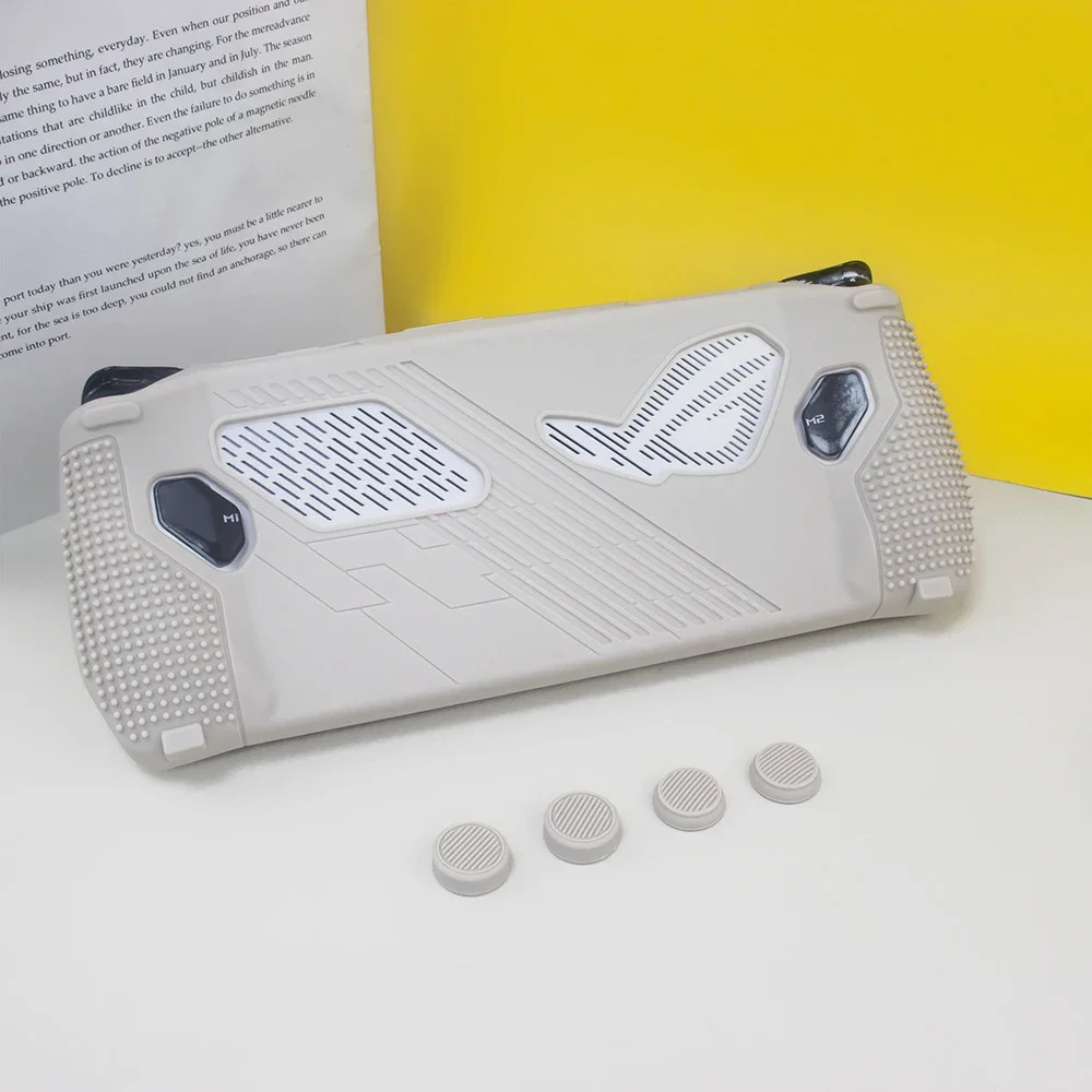 مجموعة CoverJoy الواقية لغطاء حافظة السيليكون ASUS ROG Ally مع أغطية عصا الإبهام المضادة للخدش لملحقات الألعاب #2