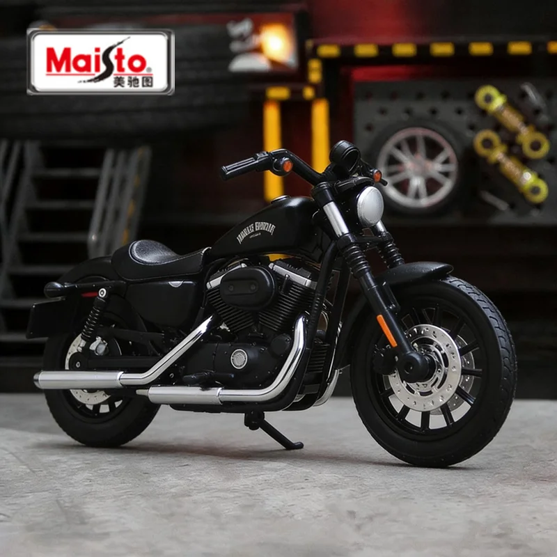 

Maisto 1:12 Harley Davidson Sportster Iron 883 Alloy Sports Motorcycle Model Diecast Street Racing Motorcycle Model Kid Toy Gift