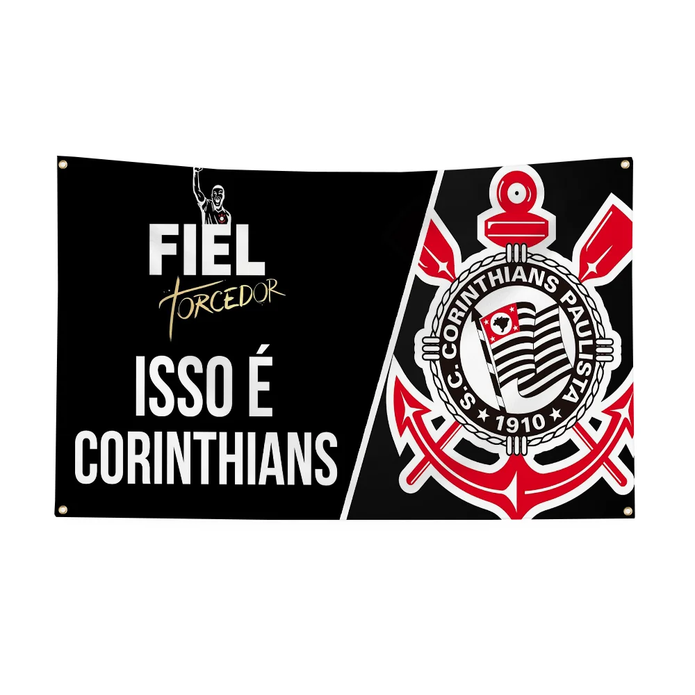 Penetration Corinthians Workshop Flags for Rooms Wall Flag to Hang Outdoor Decorations Flaga Advertising Funny Flags and Banners