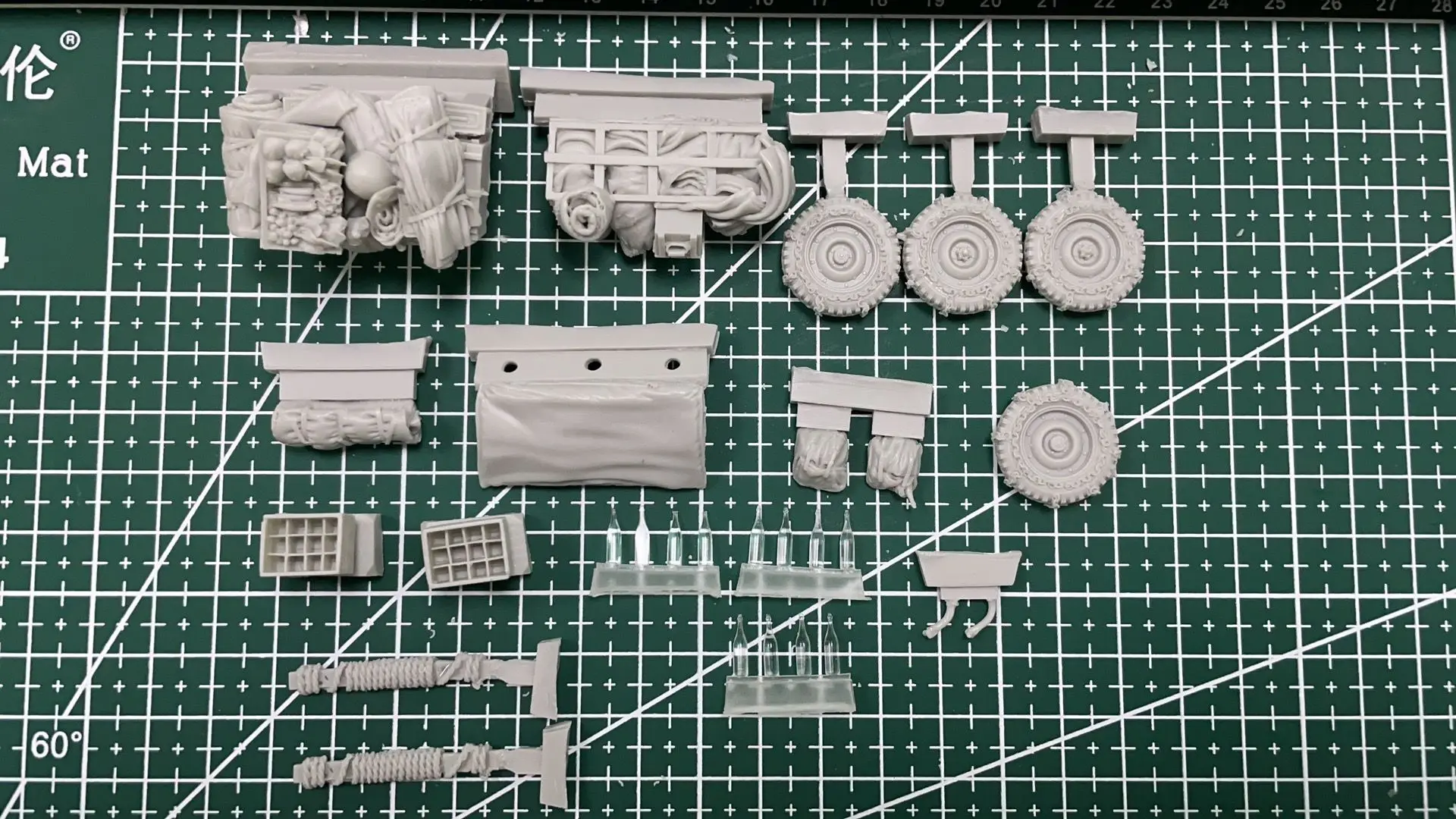 1:35 Scale Resin Die-casting Armored Vehicle Parts Modification Does Not Include The Unpainted Model Of The Tank