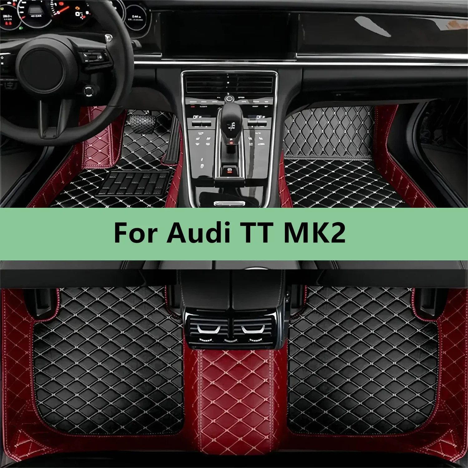 

Car Floor Mats For Audi TT MK2 2007 2008 2009 2010 2011 2012 2013 2014 Car Mats Floor for Men Women Car Accessories