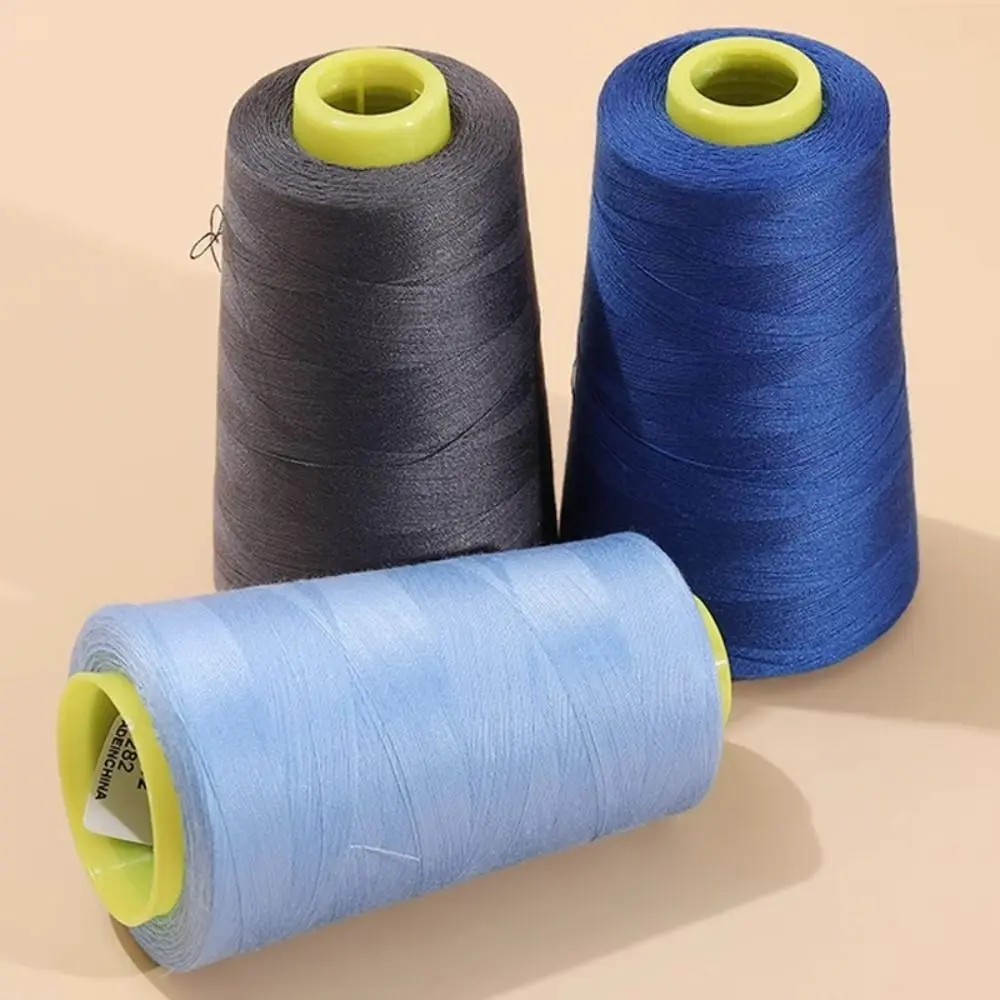 Neue Spulen mit 402 Nähgarn, 3000 Yards, Einfarbiger Jeans-Nähfaden für den Haushalt – Detail 5